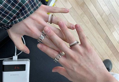 hyunjin and felix rings